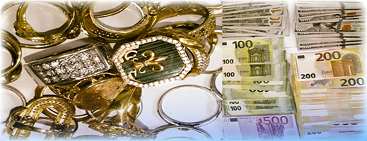 الجمارك تضبط ذهباً مغشوشاً ومبالغ بالعملة الصعبة خلال مداهمة محل للمجوهرات الجمارك تضبط ذهباً مغشوشاً ومبالغ بالعملة الصعبة خلال مداهمة محل للمجوهرات