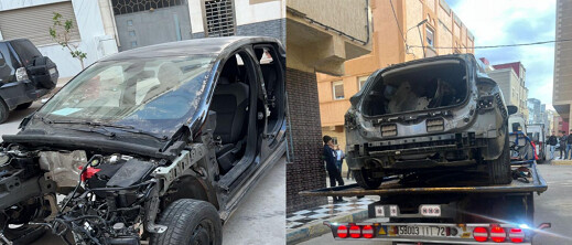 من العروي إلى وجدة.. مطاردة أمنية تنتهي باعتقال أخطر لص سيارات