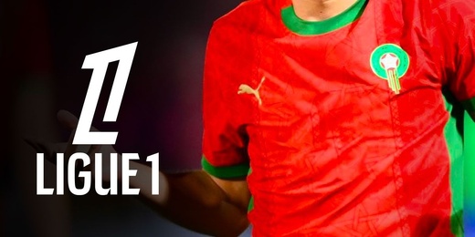 لاعبان مغربيان ضمن التشكيلة المثالية في الدوري الفرنسي لهذا الموسم