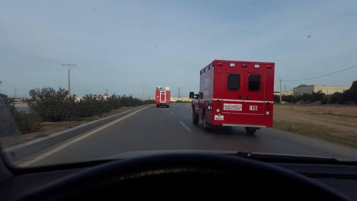 تعزيزات لوجيستيكية خاصة بالوقاية المدنية تصل الى الناظور لمواجهة تبعات الهزات الأرضية بالمنطقة تعزيزات لوجيستيكية خاصة بالوقاية المدنية تصل الى الناظور لمواجهة تبعات الهزات الأرضية بالمنطقة