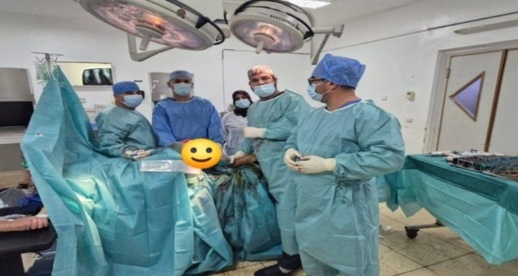 فريق طبي بالمستشفى الحسني بالناظور ينجح في استبدال كلي لمفصل ركبة مريضة ستينية فريق طبي بالمستشفى الحسني بالناظور ينجح في استبدال كلي لمفصل ركبة مريضة ستينية