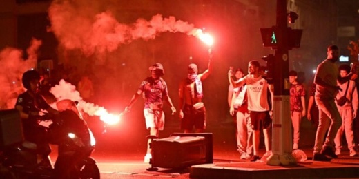 احتفالات باريس سان جيرمان تسفر عن مقتل شخصين وتوقيف أزيد من 500 احتفالات باريس سان جيرمان تسفر عن مقتل شخصين وتوقيف أزيد من 500