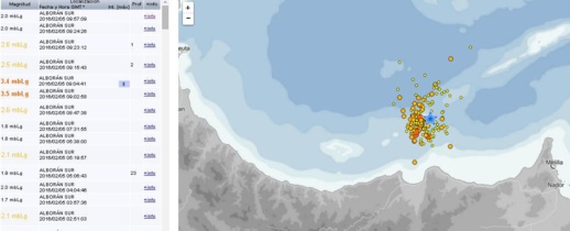 المعهد الجغرافي الاسباني يتفوق على نظيره المغربي في تسجيل الهزات الارضية التي تشهدها مدن الريف المعهد الجغرافي الاسباني يتفوق على نظيره المغربي في تسجيل الهزات الارضية التي تشهدها مدن الريف