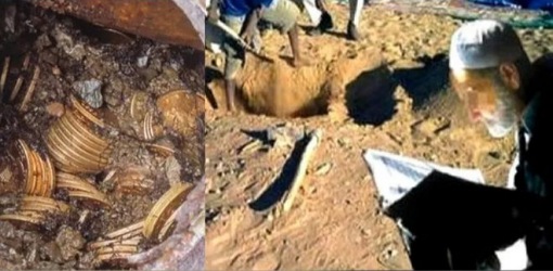 توقيف سبعيني وشريكيه متلبسين بالحفر السري بحثاً عن كنز مدفون توقيف سبعيني وشريكيه متلبسين بالحفر السري بحثاً عن كنز مدفون