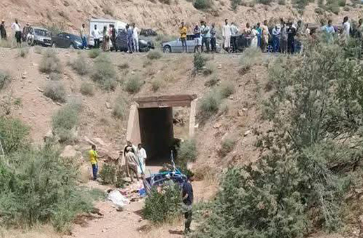 مصرع سبعة أشخاص في حادث انقلاب "تريبورتور" مكتظ بالركاب مصرع سبعة أشخاص في حادث انقلاب "تريبورتور" مكتظ بالركاب