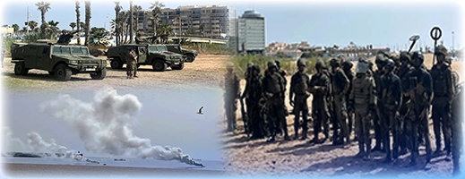 استعراض عسكري إسباني بمليلية المحتلة يثير الانتباه على مرأى من ميناء بني انصار استعراض عسكري إسباني بمليلية المحتلة يثير الانتباه على مرأى من ميناء بني انصار