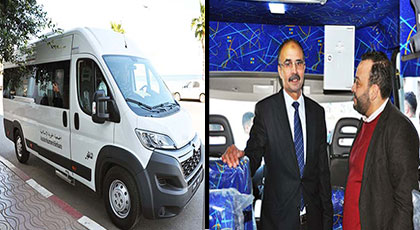 الأبطال الرياضيين للجمعية الخيرية يتسلمون حافلة خاصة بهم الأبطال الرياضيين للجمعية الخيرية يتسلمون حافلة خاصة بهم
