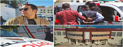 استنفار أمني كبير في محكمة الاستئناف بالناظور لتقديم مشتبه فيهم مصنفين في خانة خطر استنفار أمني كبير في محكمة الاستئناف بالناظور لتقديم مشتبه فيهم مصنفين في خانة خطر