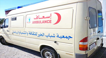 شباب الخير ببني سيدال تتوصل بسيارة إسعاف و رئيس الجمعية يشكي البيروقراطية الإدارية شباب الخير ببني سيدال تتوصل بسيارة إسعاف و رئيس الجمعية يشكي البيروقراطية الإدارية