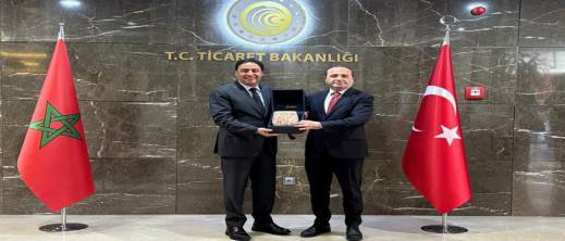 المغرب وتركيا يتفقان على شراكة تجارية جديدة تعيد التوازن للميزان التجاري المغرب وتركيا يتفقان على شراكة تجارية جديدة تعيد التوازن للميزان التجاري