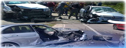 أسبوع دموي على الطرقات.. 23 قتيلاً وآلاف الجرحى في أزيد من 2000 حادثة سير بالمغرب أسبوع دموي على الطرقات.. 23 قتيلاً وآلاف الجرحى في أزيد من 2000 حادثة سير بالمغرب