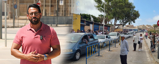 مسؤول حزبي بمليلية: الحكومة الاسبانية مسؤولة عن إذلال العابرين في معبر بني انصار مسؤول حزبي بمليلية: الحكومة الاسبانية مسؤولة عن إذلال العابرين في معبر بني انصار