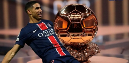 أشرف حكيمي يُبهر العالم.. أداء عالمي يعزز حظوظه في سباق الكرة الذهبية أشرف حكيمي يُبهر العالم.. أداء عالمي يعزز حظوظه في سباق الكرة الذهبية