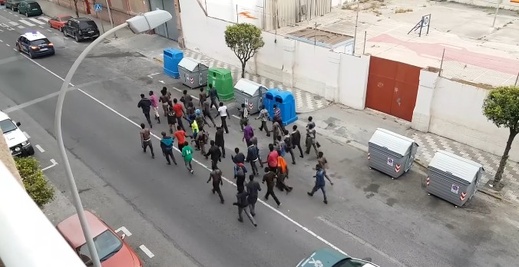 ارتفاع في عدد المهاجرين غير النظاميين الوافدين برا إلى مليلية خلال الأشهر الخمسة الأولى من 2025