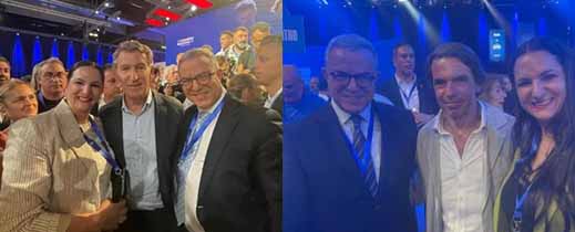 حضره ممثل البوليساريو.. محمد أوجار يمثل حزب أخنوش في مؤتمر الحزب الشعبي الإسباني 