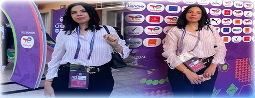 تعيين سليلة إقليم الدريوش إيمان أجداي مشرفة عامة على المتطوعين في كأس إفريقيا للسيدات