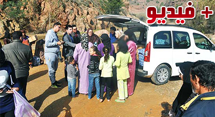 جمعية الهدى تقدم مساعدات عينية و غذائية لفائدة مجموعة من الأسر بجماعة تمسمان‎