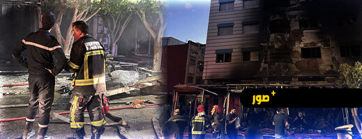 النيران تندلع فجرا في مركز تجاري بإمزورن وتخلف خسائر فادحة النيران تندلع فجرا في مركز تجاري بإمزورن وتخلف خسائر فادحة