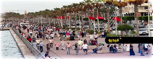 الناظور تتزين بالأعلام الوطنية بمناسبة عيد العرش المجيد الناظور تتزين بالأعلام الوطنية بمناسبة عيد العرش المجيد