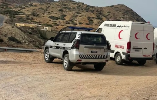 حادث سير مأساوي قرب شاطئ “ثيبوذا” يخلف قتيلين وثلاثة جرحى