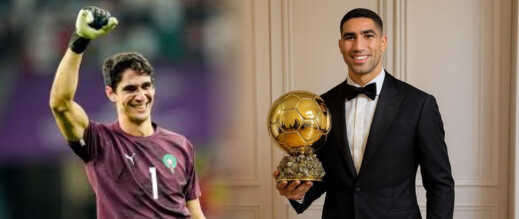 أحسن لاعب وحارس مرمى.. ترشيح حكيمي وبونو لجوائز "فرانس فوتبول" العالمية أحسن لاعب وحارس مرمى.. ترشيح حكيمي وبونو لجوائز "فرانس فوتبول" العالمية