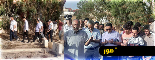 جنازة مهيبة لضحايا حادث بني شيكر جنازة مهيبة لضحايا حادث بني شيكر