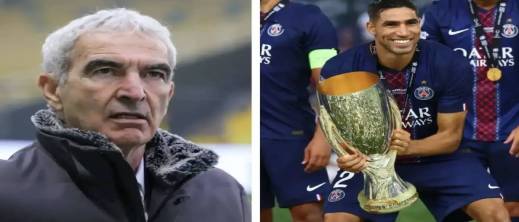 مدرب فرنسا السابق يرشح حكيمي للكرة الذهبية: "أفضل من ديمبيلي" مدرب فرنسا السابق يرشح حكيمي للكرة الذهبية: "أفضل من ديمبيلي"