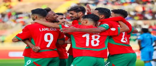 المغرب يتأهل إلى ربع نهائي بطولة إفريقيا للمحليين بعد فوزه على الكونغو الديمقراطية المغرب يتأهل إلى ربع نهائي بطولة إفريقيا للمحليين بعد فوزه على الكونغو الديمقراطية