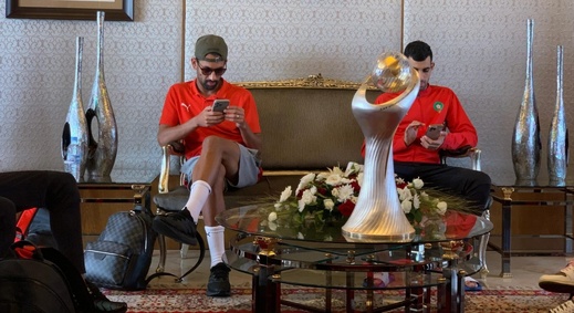 بعثة المنتخب الوطني المحلي تحل بالمغرب بعد تحقيق لقب "الشان"