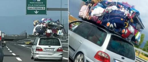 إيطاليا.. سيارة مغربية محملة عن آخرها تثير جدلًا واسعاً إيطاليا.. سيارة مغربية محملة عن آخرها تثير جدلًا واسعاً
