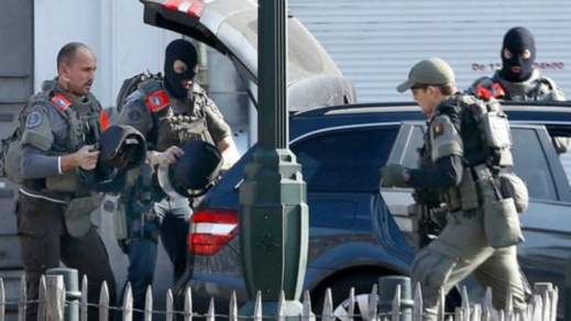 بالفيديو.. إطلاق نار في مداهمة لشرطة مكافحة الإرهاب في بروكسل‎