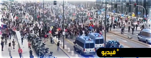 احتجاجات في إيطاليا بعد رفض الحكومة الاعتراف بفلسطين احتجاجات في إيطاليا بعد رفض الحكومة الاعتراف بفلسطين