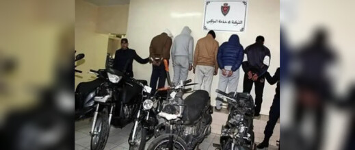 أمن بني أنصار يطيح بشبكة متخصصة في سرقة الدراجات النارية
