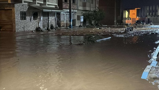 الناظور يسجل أعلى نسبة من التساقطات المطرية خلال 24 ساعة