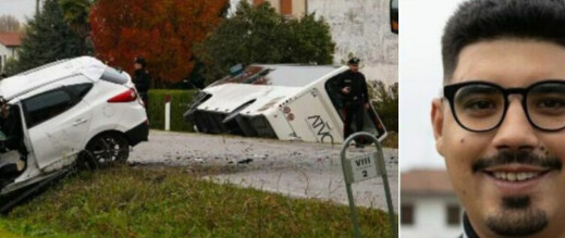 شاب مغربي ينقذ 50 تلميذًا من حافلة مدرسية مشتعلة في إيطاليا