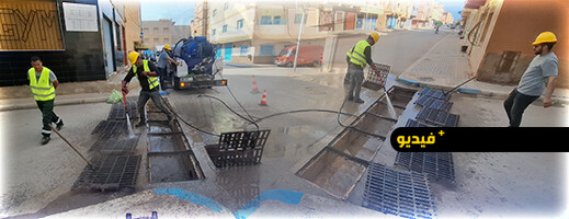 أركمان.. حملة واسعة لتنقية قنوات الصرف تحسبًا لموسم الأمطار