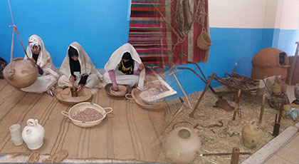 معرض التراث بالثانوية التأهيلية بودينار.. قطع أثرية تسافر بزواره عبر الزمن‎