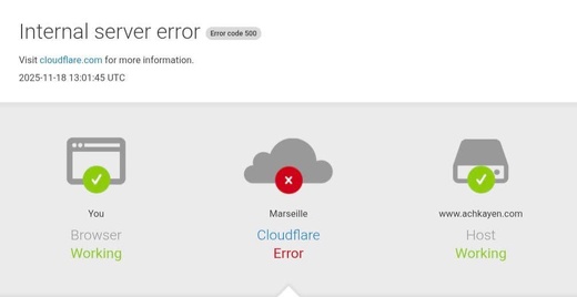‎بما فيها 2M وMedi1… عطل عالمي في “كلاودفلير” يشل مواقع إخبارية مغربية