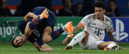 يويفا يعاقب لويس دياز بعد إصابته لأشرف حكيمي 