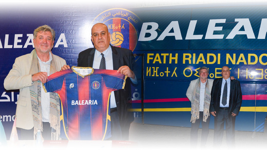 مؤسسة BALEARIA تصبح راعياً رسمياً لنادي الفتح الرياضي الناظوري مؤسسة BALEARIA تصبح راعياً رسمياً لنادي الفتح الرياضي الناظوري