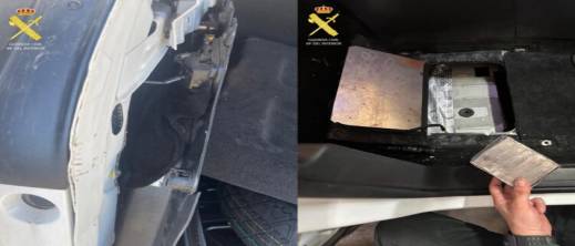 سبتة: حجز 192 كيلوغراما من الحشيش واعتقال امرأة ورجل حاول التمويه بعائلته