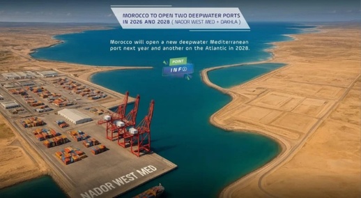 قرار رسمي بفتح ميناء الناظور غرب المتوسط لتسهيل تصدير توربينات الرياح قرار رسمي بفتح ميناء الناظور غرب المتوسط لتسهيل تصدير توربينات الرياح