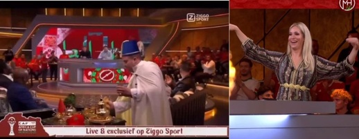 بلاطو رياضي لقناة هولندية بحلة مغربية يثير الإعجاب على منصات التواصل بلاطو رياضي لقناة هولندية بحلة مغربية يثير الإعجاب على منصات التواصل