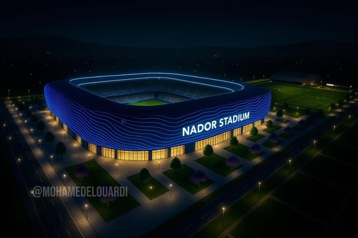 رسميا: “FRMF” و “العمران” تطلقان طلب العروض لإنجاز ملعب الناظور رسميا: “FRMF” و “العمران” تطلقان طلب العروض لإنجاز ملعب الناظور