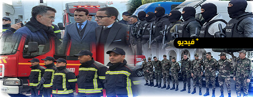 عامل إقليم الناظور جمال الشعراني يقف على جاهزية الأجهزة الأمنية لتأمين ليلة رأس السنة