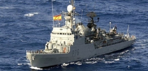 تفاصيل تحرك سفينة حربية إسبانية قرب الحدود البحرية مع المغرب