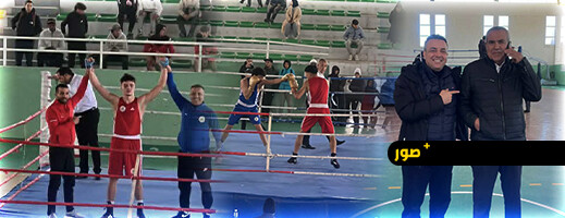 المشعل الذهبي ولحبيب كابيلي يحققون ثلاث انتصارات في منافسات الملاكمة بوجدة