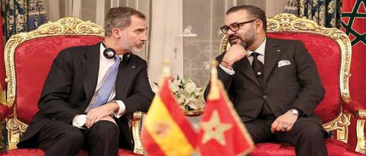 الملك محمد السادس يواسي الملك الملك محمد السادس يواسي الملك