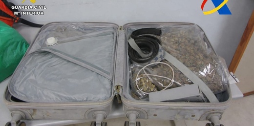 إفشال محاولة لتهريب شحنة من "الماريجوانا" بمطار مليلية