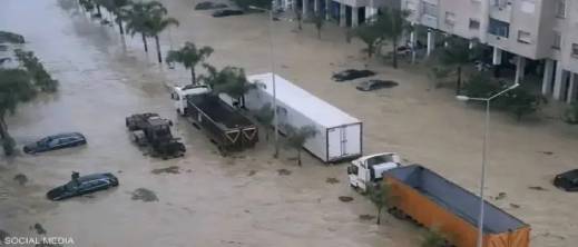 فيضانات محتملة تدفع إلى إخلاء عاجل لـ13 حيا بالقصر الكبير